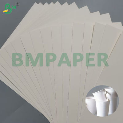 240g kertas cangkir putih 100% pulpa kayu dan tidak dilapisi untuk cangkir