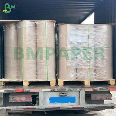 60gm 70gm Peach Brown Paper Roll Untuk Membungkus Daging Untuk Merokok