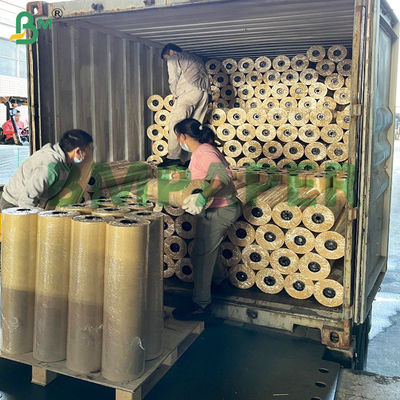 60gm 70gm Peach Brown Paper Roll Untuk Membungkus Daging Untuk Merokok