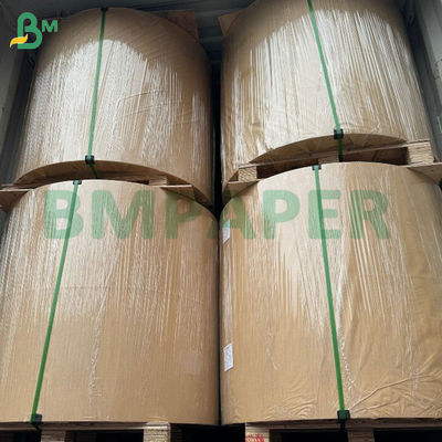 Brown Uncoated Cupcake Liner Paper Satu kali pakai Greaseproof 70 * 100cm