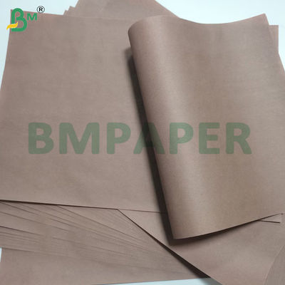 Brown Uncoated Cupcake Liner Paper Satu kali pakai Greaseproof 70 * 100cm
