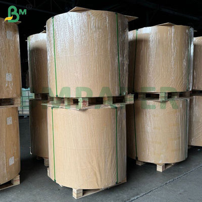Brown Uncoated Cupcake Liner Paper Satu kali pakai Greaseproof 70 * 100cm
