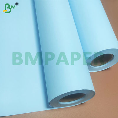 80 GSM CAD Double Size Blue Bond Paper Roll untuk Gambar Teknikal
