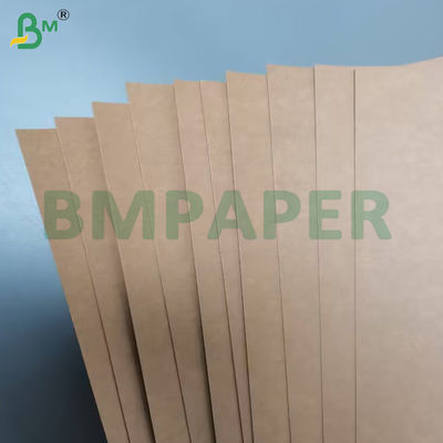 360g + 20g Coklat Satu Sisi Kertas Dasar Cangkir Dilapisi PE Food Grade