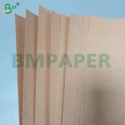 360gm PE Lapisan Brown Cup Stock Paper Board Virgin Kayu Kertas Food Grade