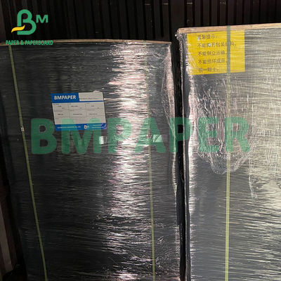 400gm Black Cardboard Liner Sheet Untuk Membuat Kotak Hadiah 70*100CM