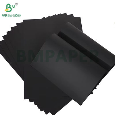 400GSM Kertas Hitam Untuk Album Foto 700 X 1000mm Kekuatan Baik Pulp Virgin