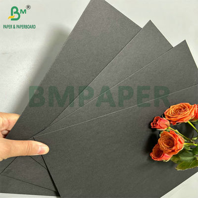 300gr 350gr Uncoating Solid Black Paper Untuk Tas Belanja 70 X 100cm