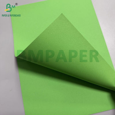 80gm Parrot Green Woodfree Paper Lembar kertas berwarna 25,5&quot; x 38,5&quot;