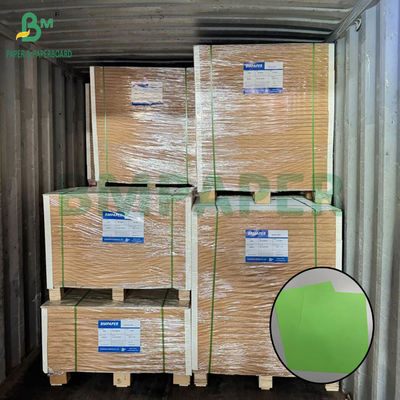 80gm Parrot Green Woodfree Paper Lembar kertas berwarna 25,5&quot; x 38,5&quot;