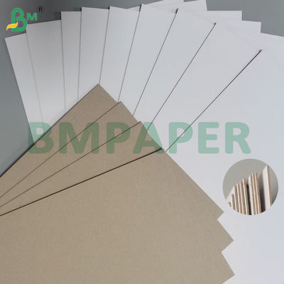 2mm Duplex Board Paper Coated White Board Dengan Grey Back Sheets