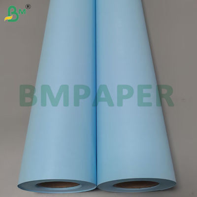 20lb Excellent Printing Blue CAD Bond Paper Untuk Roll Teknik