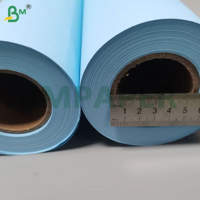 20lb Excellent Printing Blue CAD Bond Paper Untuk Roll Teknik
