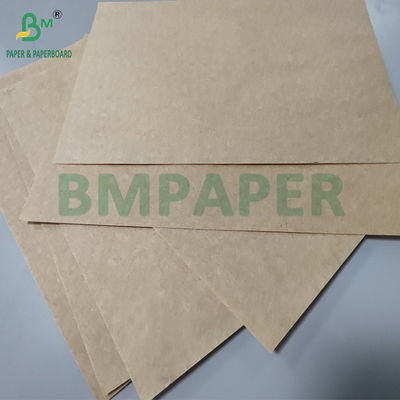 75gm Kantong Kraft Kertas Untuk Tas Belanja Genggam 491mm Kekuatan tarik tinggi