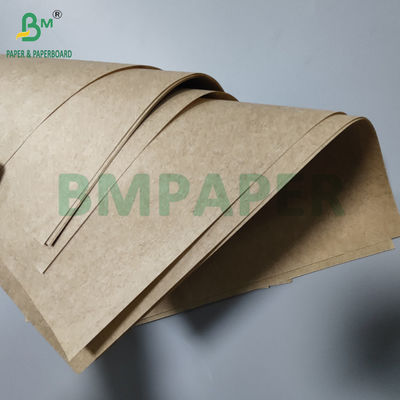 75gm Kantong Kraft Kertas Untuk Tas Belanja Genggam 491mm Kekuatan tarik tinggi