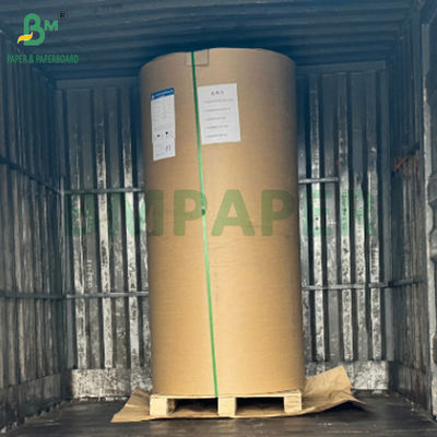 75gm Kantong Kraft Kertas Untuk Tas Belanja Genggam 491mm Kekuatan tarik tinggi