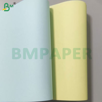 48gsm Gambar Hitam / Biru Lembar Kertas Non Karbon Dalam Berbagai Warna