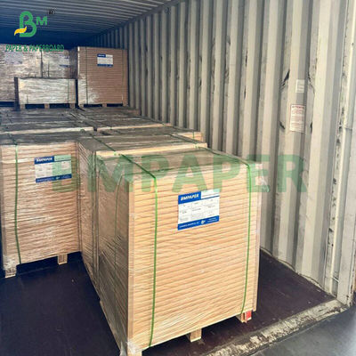 Serat murni 1,5 mm 2 mm Ketebalan Absorbent Paper Untuk Coasters 72 x 102cm