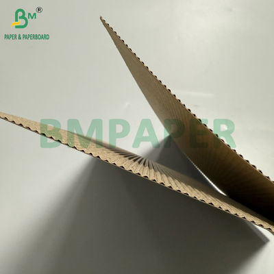 90gm + 90gm 2 Ply Brown Gulung kertas bergelombang 100cm X 50m Multi-Purpose Single-Faced Roll