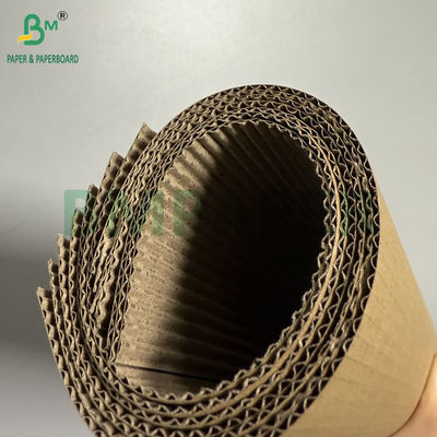 90gm + 90gm 2 Ply Brown Gulung kertas bergelombang 100cm X 50m Multi-Purpose Single-Faced Roll