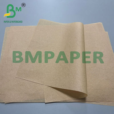 38g kertas greaseproof coklat 100% Papan pembungkus lilin bubur virgin
