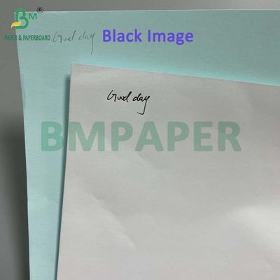 Gambar hitam 21lb lembar kertas tanpa karbon Putih Canary Pink 57 x 87cm