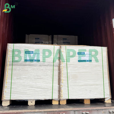 BMPAPER Liquid Proof Putih &amp; Brown Cupstock Paper Laminated Dengan Lapisan PE