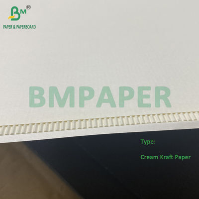 F Papan seruling 1mm - 1.2mm White Cream Corrugated Paperboard Untuk Kotak Kosmetik Bagian Dalam 800*1200
