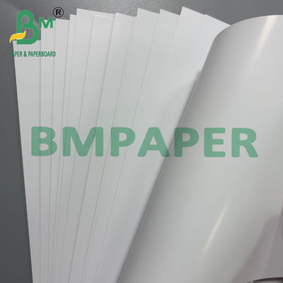 80g 30 inci CAD Plotter Paper Roll Kartu Putih Tinggi Tidak Dilapisi