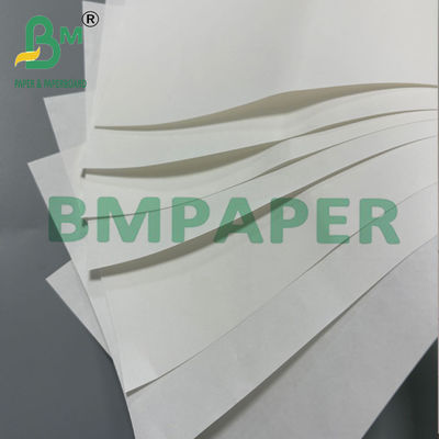 40g Putih Karet tahan lemak 100% Virgin Pulp Double Side Coated Board