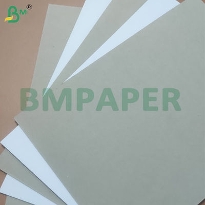 Kertas Belakang Putih Berlapis Abu-abu Kardus Dupleks Untuk Membuat Kotak