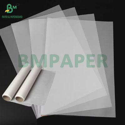 50gsm 73gsm Translucent Tracing Paper Untuk Scrapbooking Ketahanan yang Baik A0 A1