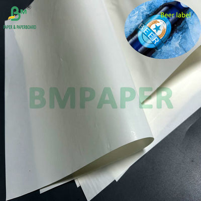 68gsm 70gsm 1100mm Lebar Tinggi Kekuatan Basah C1S Kertas Untuk Label Botol Bir