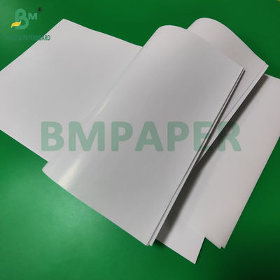 80gsm 120gsm C1S Gloss Coated Art Paper Untuk Label Printability yang Baik 70 x 100cm