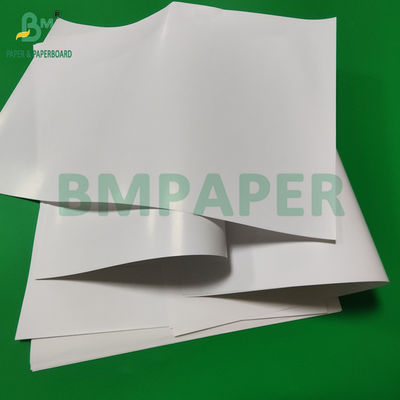 80gsm 120gsm C1S Gloss Coated Art Paper Untuk Label Printability yang Baik 70 x 100cm