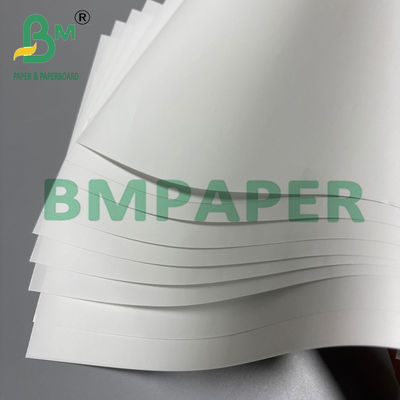 100gsm C1S Glossy Coated Paper Efek penyerapan tinta yang baik Papan halus