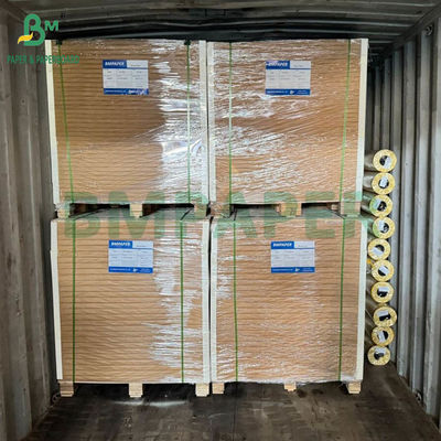 Kertas teks digital putih halus dan transparan 100lb 23X35in lembar kosong