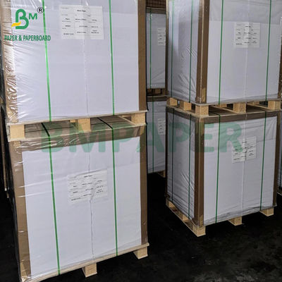 Kertas teks digital putih halus dan transparan 100lb 23X35in lembar kosong