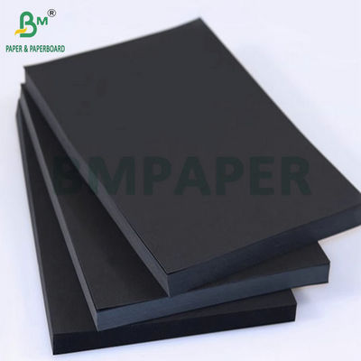 300 gram 350 gram 65 x 90 cm kertas kraft hitam tak berlapis untuk kotak hadiah