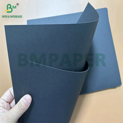 300 gram 350 gram 65 x 90 cm kertas kraft hitam tak berlapis untuk kotak hadiah