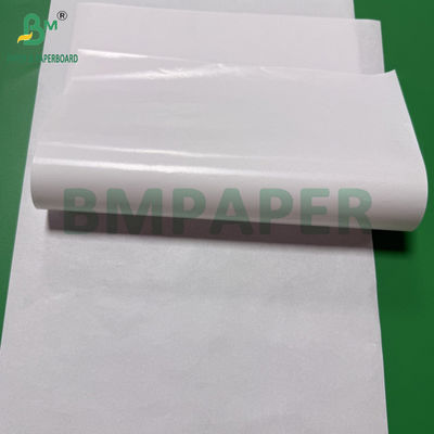 1 Sisi PE Lapisan Kertas Kraft Putih Kertas 40g + 10g Ukuran 36 X 25 Inci