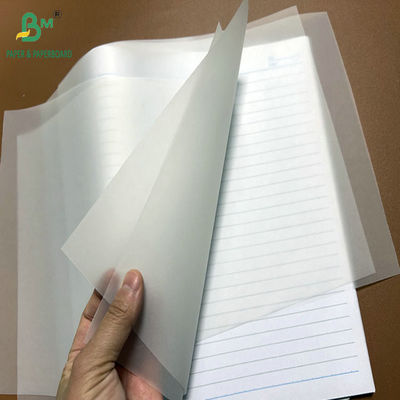 83 gram 93 gram 70 X 100cm Translucent Vegetal Paper Untuk Desain Teknik