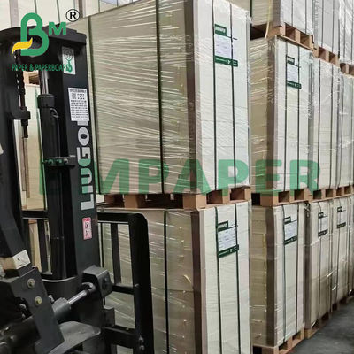 200g Uncoated Cream Woodfree Paper High Bulky Offset Card 70 * 100cm