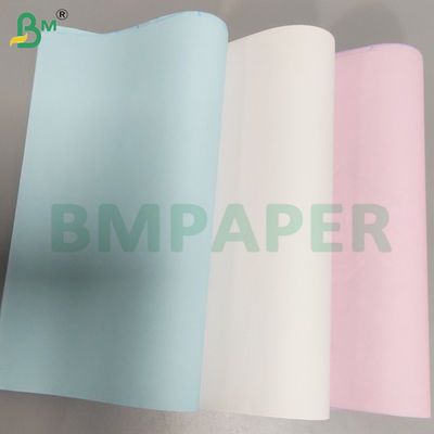8.5*11 inci Hitam / Biru Gambar CB Karbonless Copy Paper Rolls