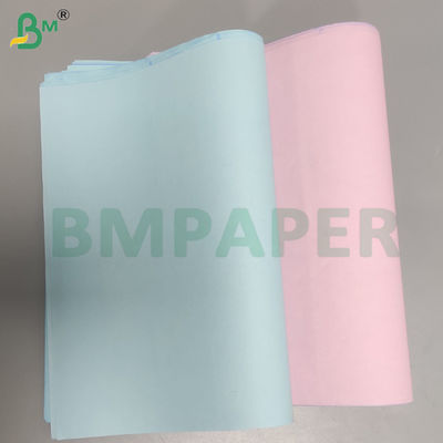 8.5*11 inci Hitam / Biru Gambar CB Karbonless Copy Paper Rolls