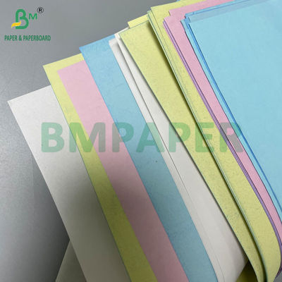 60gm 70gm Hitam Gambar NCR Kertas Campuran Warna CB CFB CB Untuk Percetakan Offset