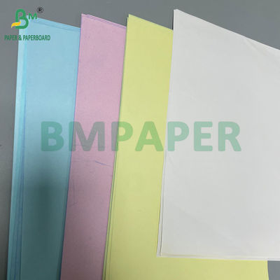 Putih CB Kuning CF 75grs 78grs Blank Carbonless NCR Paper 8,5&quot; X 14&quot; Image Hitam