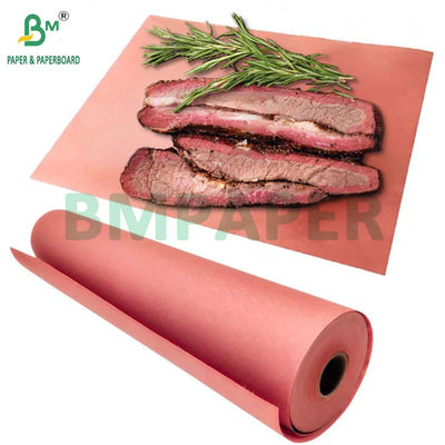 60gm 65gm Peach Butcher Paper Food Wrapping Paper Untuk BBQ Rokok Daging