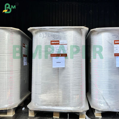 24g 28g Putih Food Grade Straw Wrapping Paper Untuk Minuman Straw