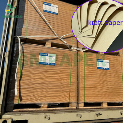 36&quot; x 1200ft 120 gram 150 gram Kertas Kraft Tidak Diputihkan Untuk Kantong Kurir